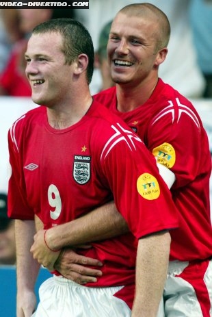 Rooney e Beckam - Os namorados